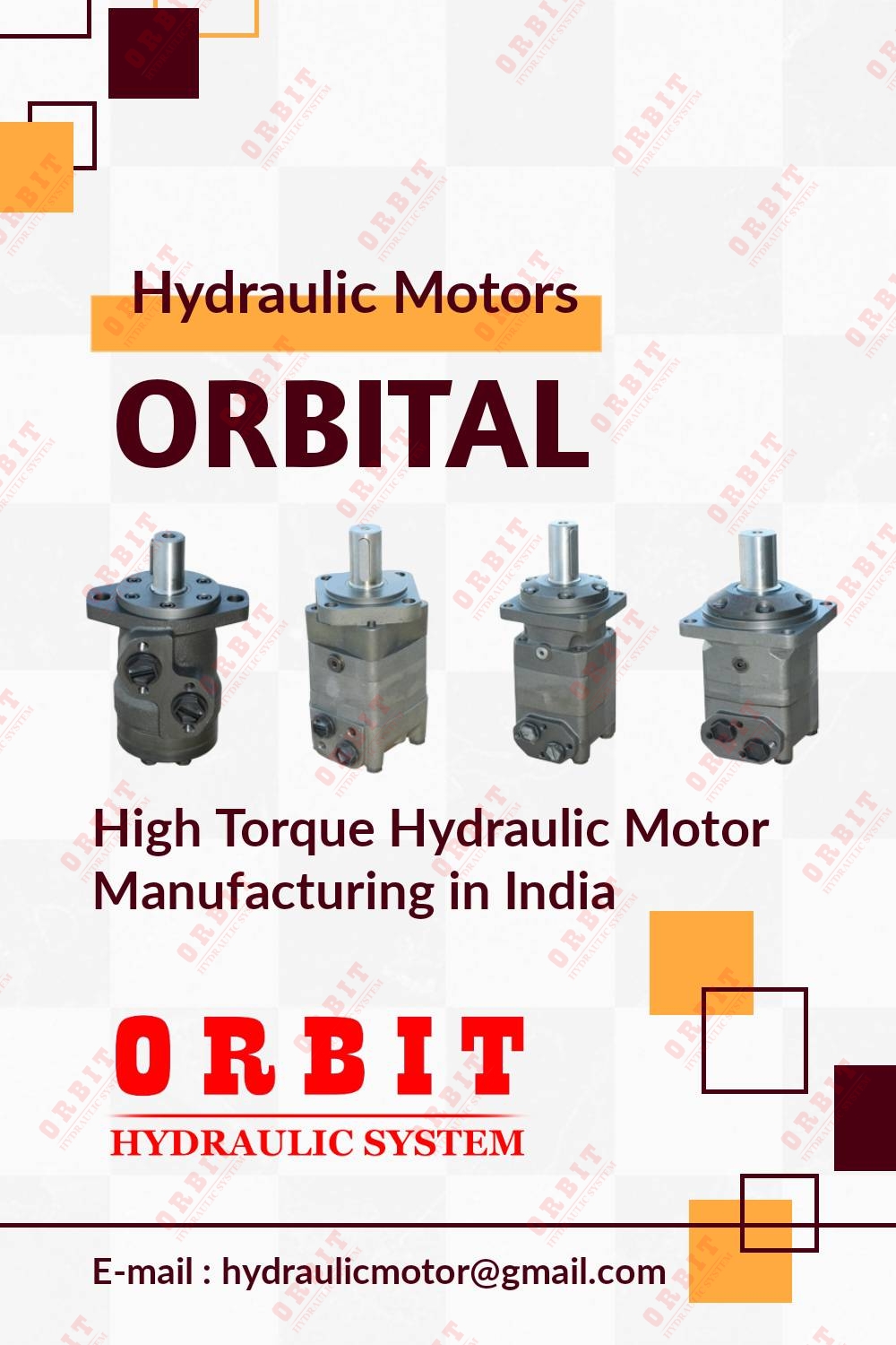 Danfoss OMM OMP OMR OMS Hydraulic Motor OMP - 125 151-7044 White Hydraulic Motor